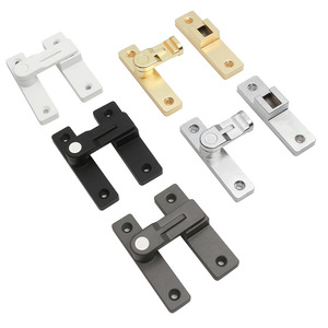 Perno de puerta luminoso Sukepu, cerradura antirrobo de 90/180 grados para puertas interiores y baños, aleación de zinc, negro, arena, plateado, gris, blanco - Product Image 5
