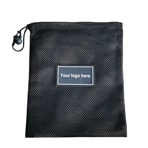 Custom Logo Design Size Fitness Equipment Mesh Bag For Gymnastics Hand Grips Jump Ropes Wrist Wraps