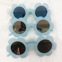 Lunettes de soleil pour enfants, monture solaire mignonne, motif floral, pour bébés