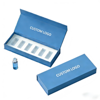 Boîte cadeau magnétique personnalisée pour flacons de peptides, boîte rigide de qualité supérieure pour flacons de peptides de 10 ml/3 ml, emballage pour flacons de médicaments, boîte de stockage de liquides