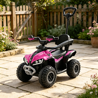 HT M602-1 Nouvelle Moto Électrique Tout-Terrain Unisexe à Quatre Roues pour Enfants, Véhicule à Batterie, Quad en Plastique pour Enfants de 2 à 13 Ans
