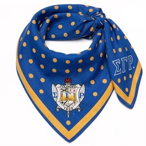 มีบริการปรับแต่งสำหรับผ้าพันคอสี่เหลี่ยมลายจุด <span class=keywords><strong>AKA</strong></span> Delta Zeta Sigma ผ้าพันคอชมรม<span class=keywords><strong>น</strong></span>ักเรีย<span class=keywords><strong>น</strong></span>หญิง ของขวัญสำหรับชมรมนักเรีย<span class=keywords><strong>น</strong></span>หญิง - Product Image 4