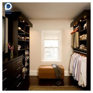 PRIMA <span class=keywords><strong>Dressing</strong></span> Room <span class=keywords><strong>en</strong></span> bois <span class=keywords><strong>massif</strong></span> europé<span class=keywords><strong>en</strong></span> antique sur mesure avec rangement à tiroirs - Product Image 5