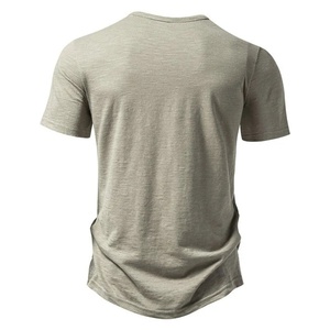 Nueva Camiseta Deportiva de Manga Corta con Cuello Redondo y Cuatro Botones para Hombre, de Secado Rápido, Transpirable, Antiarrugas, de Color Sólido, Estilo Urbano, Tejida - Product Image 6