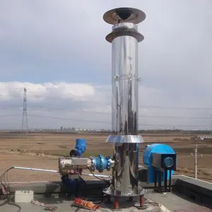 biogas torch, dehydrating tank, desulfurization tank and other necessary equipment