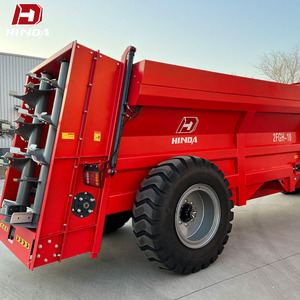 Épandeur de fumier solide à double essieu 6m³ – Machine robuste pour l'épandage de fumier de bétail et de compost – Matériel agricole pour ferme laitière - Product Image 4