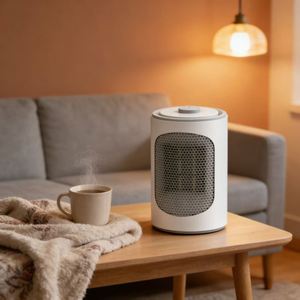 Radiateur soufflant électrique PTC 2026 220V à efficacité énergétique, thermostat réglable, protection contre l'overturnement et la surchauffe pour salle de bain - Product Image 3