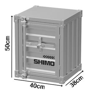 مقصورة صغيرة على الطراز الصناعي ، متينة ، 1 درج ، 2 غرفة نوم أثاث منزلي - Product Image 6