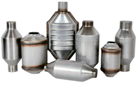 Usine 2.5 pouces convertisseur de catalyseur à trois voies catalytique OBD EURO 3/4/5 convertisseur catalytique universel d'échappement de voiture