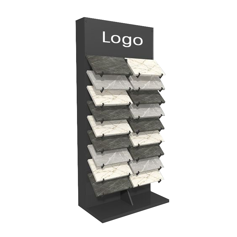 Apache Factory Customized Modern Metal Store Display Stand with Custom Color & Logo Easy Assembly for Store Use — view 2