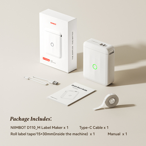 NIIMBOT D110 _ M Smart School Student Kindergarten Nombre Etiqueta Impresora Papelería Botella Taza Nombre Etiqueta Fabricante Máquina - Product Image 6
