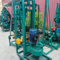 Foreuse de puits d'eau électrique mobile Dolphin automatique 3KW 220V, capacité de 280KG, profondeur maximale de 100 mètres