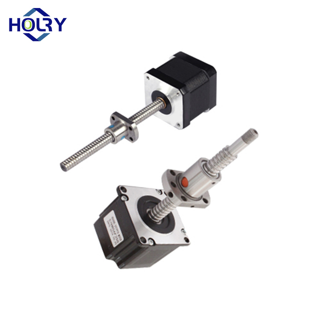 Linear Actuator Motor External 12v 24v DC Ball Screw Stepper Motor Nema 8 Nema 11 Nema 14 Nema 17 Nema 23