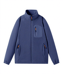 Nouvelle veste chaude décontractée d'extérieur en polaire à col montant pour homme, veste épaisse pour homme - Product Image 6