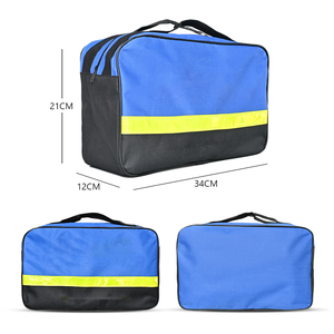 Bộ dụng cụ cấp cứu khẩn cấp trên xe hơi có logo tùy chỉnh, kèm vật tư y tế, bộ sơ cứu, túi hỗ trợ an toàn giao thông bên đường - Product Image 4