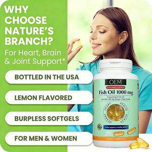 Capsules d'huile de <span class=keywords><strong>poisson</strong></span> les <span class=keywords><strong>plus</strong></span> vendues, capsules végétales d'oméga-3 DHA EPA, compléments alimentaires pour soutenir la fonction cérébrale, huile de <span class=keywords><strong>poisson</strong></span> en gélules - Product Image 6