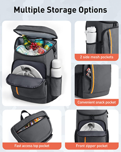 Premium Quality Lightweight Insulated <b>Cooler</b> <b>Backpack</b> Leak-Proof for Men and Women, Sports Fan <b>Coolers</b> Tear Resistant - Product Image 5