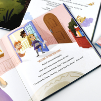 Vente en gros de livres d'images pour enfants en couleur, reliés et cartonnés, format A4/A5, livres d'histoires éducatifs pour enfants, impression personnalisée OEM
