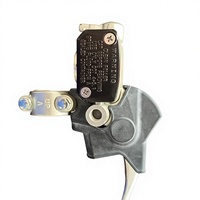 ShieldX Étrier de frein à disque hydraulique en alliage d'aluminium de haute qualité, adaptable universellement pour vélo et moto, frein arrière à manette