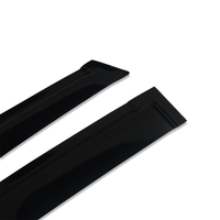 Déflecteur de pluie pour pare-brise de voiture, visière de porte noire pour Toyota Yaris 2014 2016 2017 2018, accessoires