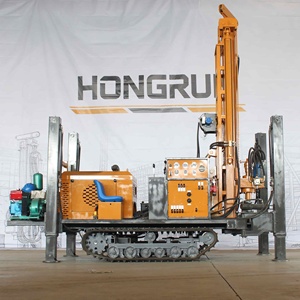 Impianto di Perforazione per Pozzi d'Acqua Premium Robusto per Tutti i Terreni HR-180Y, Azionamento Idraulico Intelligente, Ecologico, Ultra-Stabile - Product Image 1