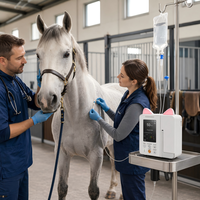 Pompe à perfusion sans fil WIFI VP6 VET AIR la plus vendue pour hôpital vétérinaire avec verrouillage automatique et occlusion DPS