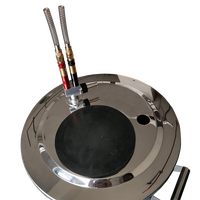 Nouvelle cuve et godet en acier inoxydable de 45 L avec revêtement en poudre pour ligne de production de pistolets de pulvérisation