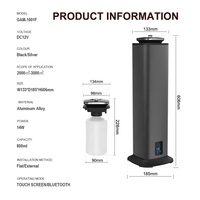 Machine électrique de diffuseur d'arome d'huile essentielle de contrôle d'application Wifi sans fil au sol de luxe commercial pour le cinéma d'hôtel