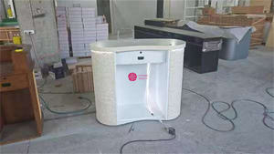 Yicheng Belleza Venta al por mayor Salón de belleza Mostrador de recepción Recepción Salones de peluquería Mostradores de recepción con precio barato - Product Image 4