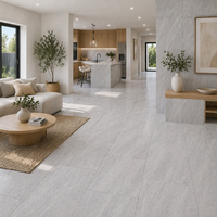 Panneaux muraux et de sol multi-usages en pierre frittée DCT 1200*2600*12mm, personnalisables, mats, durables, pour l'intérieur