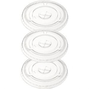 Tapa Plástica Transparente de 90, 92, 96 y 98 mm de Diámetro para Vasos de Té con Leche y Boba - Product Image 1
