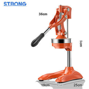 Top vendeur accessoires de cuisine extracteur de fruits alimentaires presse-agrumes orange presse-agrumes manuel multifonctionnel en acier inoxydable - Product Image 3