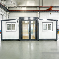 Maisons mobiles préfabriquées économiques, conteneurs extensibles, 2-3 chambres, maisons empilables, villas de luxe préfabriquées