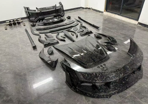 Kit de modification d'accessoires extérieurs automobiles pour Porsche <span class=keywords><strong>911</strong></span> 992 en kit carrosserie de style M, ensembles de lifting en fibre de carbone - Product Image 2