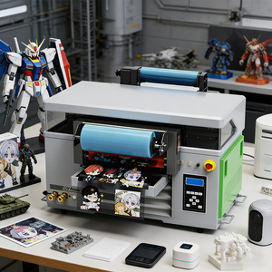 En Yeni A2 Masaüstü UV Mürekkep Püskürtmeli Yazıcı 4060 DTF Flatbed Yazıcı Yeni Baskı Teknolojisi ile Yüzme Bonesi Ahşap Marka AB Yapıştırıcılı Flatbed Baskı - Product Image 1