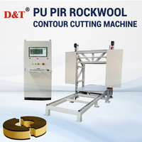 Machine de découpe de contour rapide à fil abrasif CNC pour l'industrie de l'isolation des meubles en PU, PIR, laine de roche et verre mousse