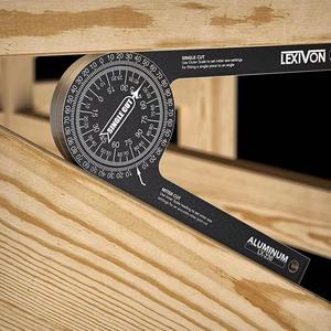 Règle d'<span class=keywords><strong>angle</strong></span> pour scie à onglets, rapporteur d'<span class=keywords><strong>angle</strong></span> horizontal 360°, règle d'<span class=keywords><strong>angle</strong></span> pour le travail du bois, jauge de positionnement, fabriqué en Chine - Product Image 3