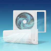 AC Hisense Slim High Efficiency Split Wall Mounted R410A Motor Brushless Hemat Energi Unit AC Keamanan Tinggi untuk Rumah