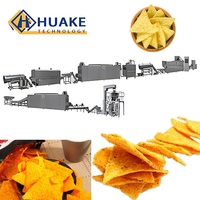 Ligne de production automatique de chips de maïs tortilla, machine à fabriquer des nachos frits