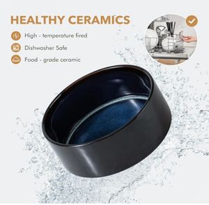 Yükseltilmiş köpek maması standı ile ayarlanabilir bambu ve ahşap depolama raf orta/büyük köpekler için dayanıklı yükseltilmiş köpek kase tutucu - Product Image 6