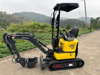 Mini-excavatrice chenillée chinoise Chuangxin 2026 CX12-6 de 1,2 tonne avec moteur EPA Euro 5, livraison gratuite