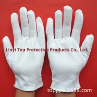 Gants en tricot de coton 5008 épais, fabriqués en interne, antidérapants pour le poignet, protection contre les basses températures, protection solaire, gants culturels d'étiquette
