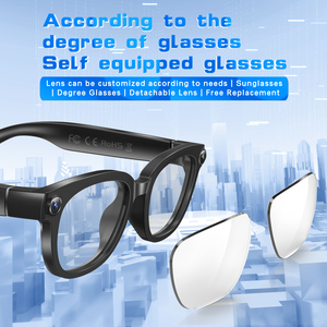 Lunettes Intelligentes de Traduction IA : Réponse Vocale en 1 Seconde, Commande Vocale Complète, Charnière Durable, Conception Légère - Product Image 4