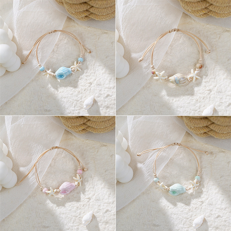 Popular Jewelry Conch Slices Stone Beads