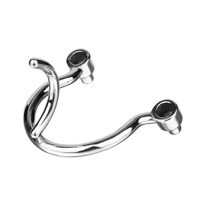 Jaula de Castidad Masculina de Metal FRRK, Anillo para Pene Transpirable, Anillos de Bloqueo para Pene, Anillos PA, Juguetes Sexuales BDSM para Hombres - Product Image 5