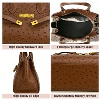Échantillon Gratuit Sac à Main Femme en Cuir Véritable Rouge Vin Texture Crocodile avec Fermoir Métallique Personnalisable pour Sacs de Loisirs