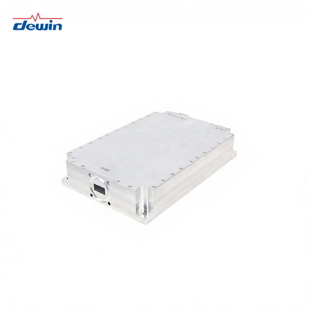 Dewin DW-UWB-13.75-15-100W Ku Band GaN SSPA Module 13.75-15GHz Satellite Communication 50dB Gain Solid State Amplifier DC 28V RF