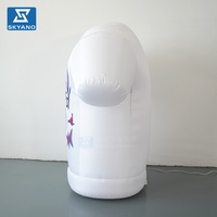 Modèle de vêtement gonflable géant personnalisé (T-shirt ou short) pour la publicité commerciale extérieure, les événements et la décoration de marques en centre commercial