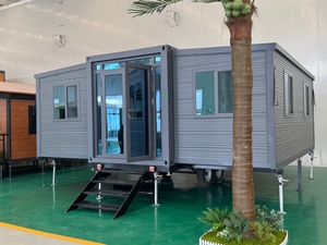 JUJIU prefabbricato espandibile pieghevole casa Mobile del contenitore a casa sulla ruota si può tirare e correre - Product Image 3