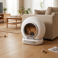 Nouveauté 2026 LeLo Pets Bac à litière automatique intelligent pour chat, facile à nettoyer, grande capacité, écologique, contrôle des odeurs, UK CE ROHS